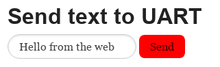 send text button